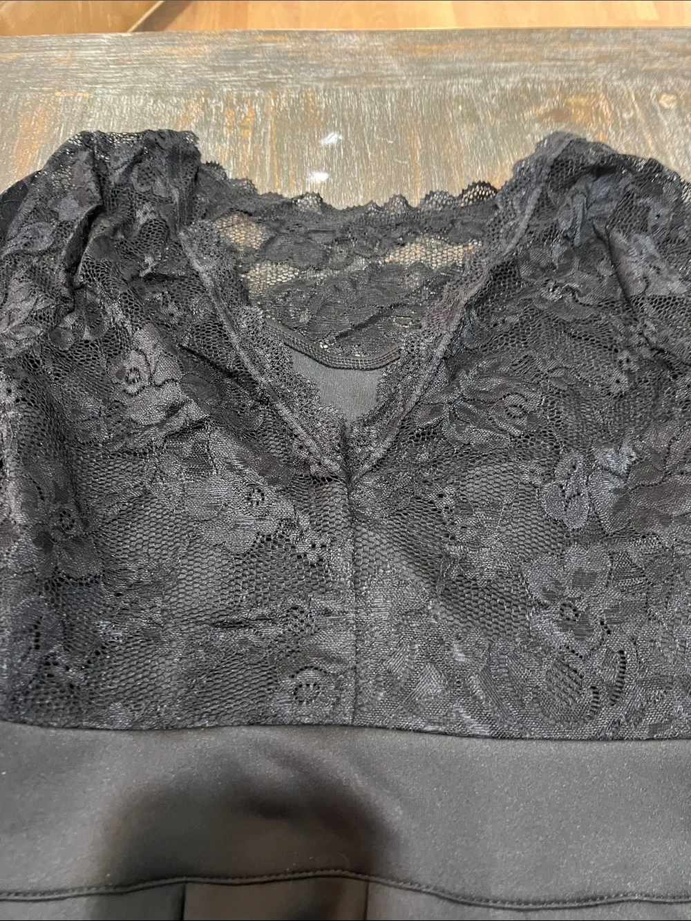 Miusol Black Lace Bodice Dress - Picture 4 of 6